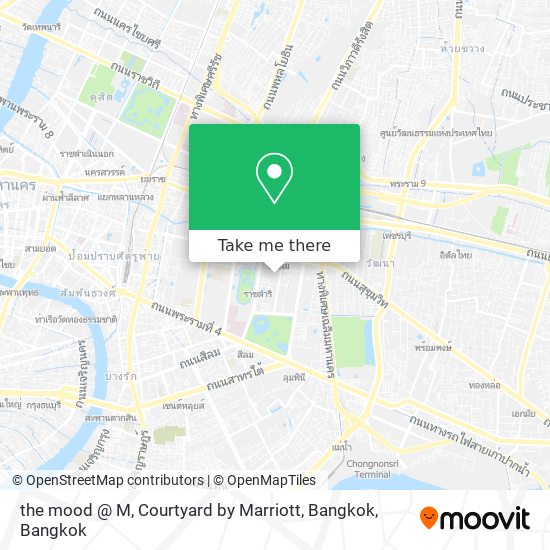 the mood @ M, Courtyard by Marriott, Bangkok map