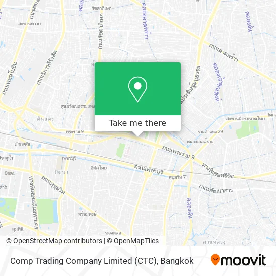 Comp Trading Company Limited (CTC) map