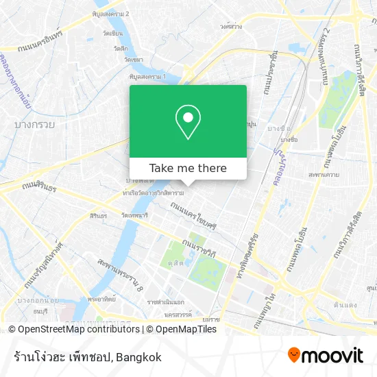 ร้านโง่วฮะ เพ็ทชอป map