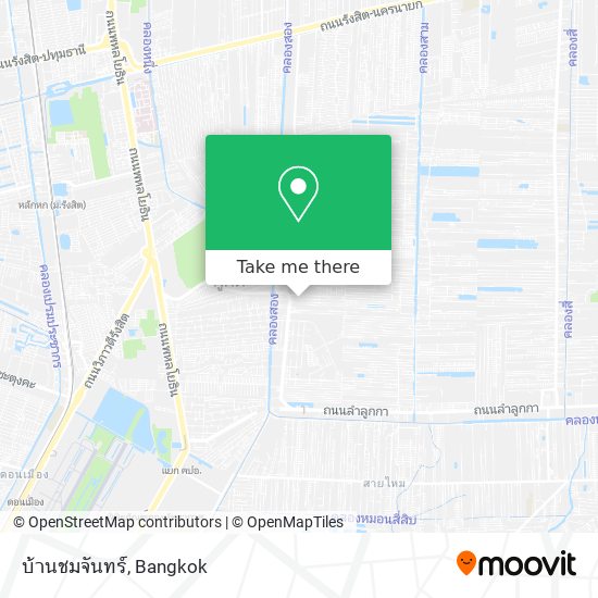 บ้านชมจันทร์ map
