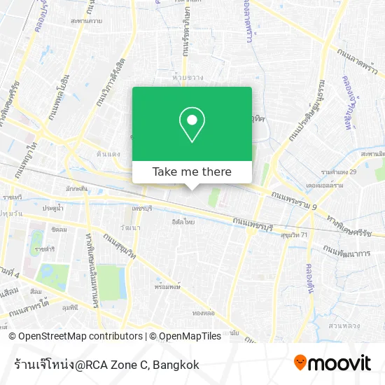 ร้านเจ๊โหน่ง@RCA Zone C map
