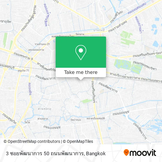 3 ซอยพัฒนาการ 50 ถนนพัฒนาการ map