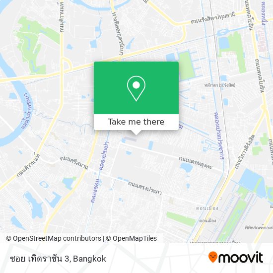 ซอย เทิดราชัน 3 map