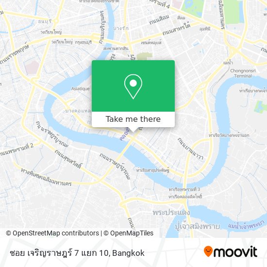 ซอย เจริญราษฎร์ 7 แยก 10 map