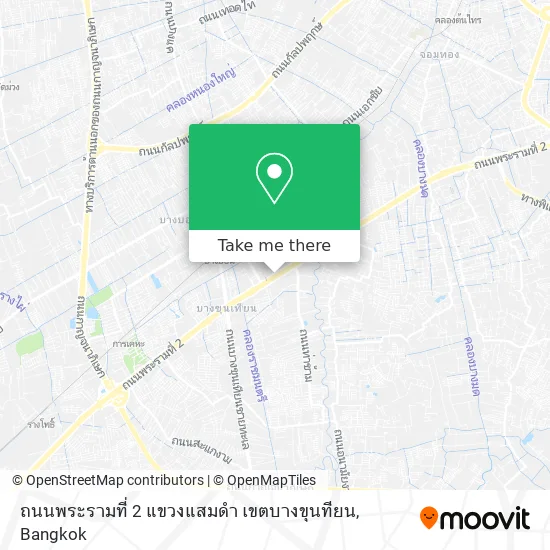 ถนนพระรามที่ 2 แขวงแสมดำ เขตบางขุนทียน map