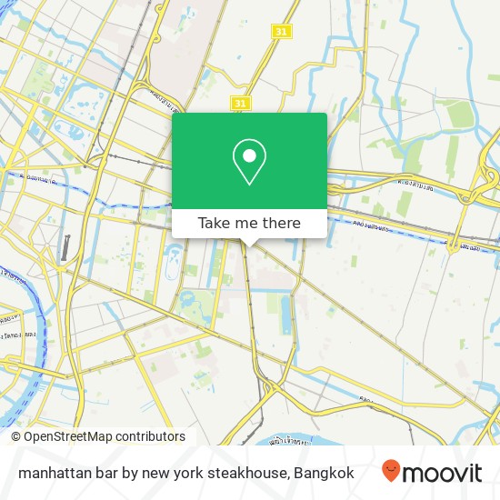 manhattan bar by new york steakhouse map