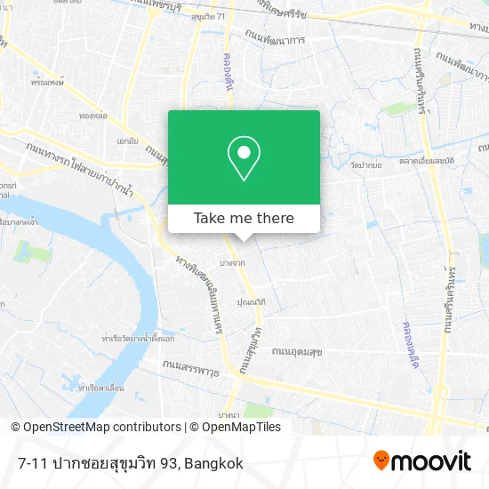 7-11 ปากซอยสุขุมวิท 93 map