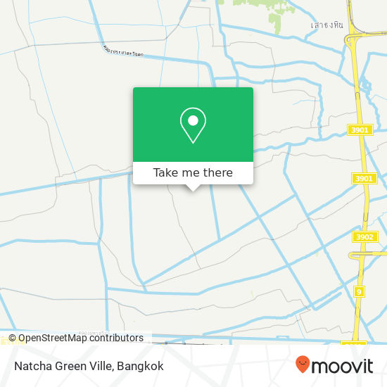 Natcha Green Ville map