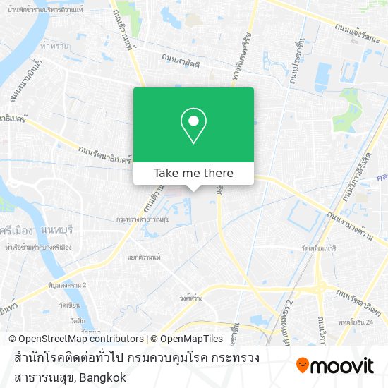 สำนักโรคติดต่อทั่วไป กรมควบคุมโรค กระทรวงสาธารณสุข map