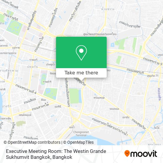 Executive Meeting Room: The Westin Grande Sukhumvit Bangkok map