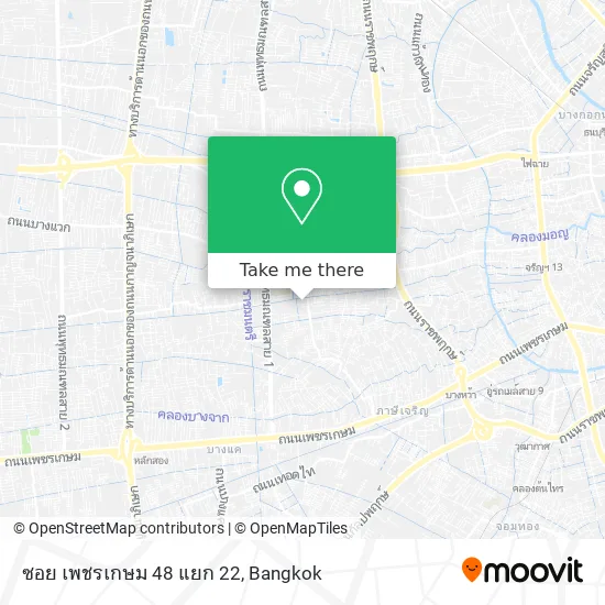 ซอย เพชรเกษม 48 แยก 22 map