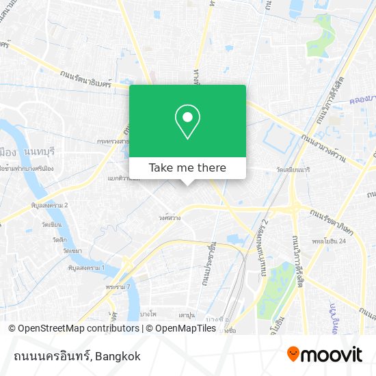 ถนนนครอินทร์ map