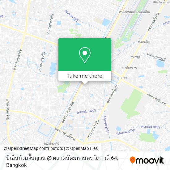 บีเอ็นก๋วยจั๊บญวน @ ตลาดนัดมหานคร วิภาวดี 64 map