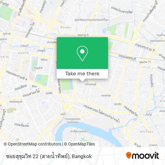 ซอยสุขุมวิท 22 (สายน้ำทิพย์) map