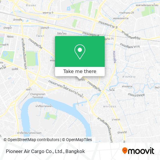 Pioneer Air Cargo Co., Ltd. map