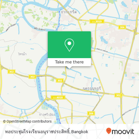 หอประชุมโรงเรียนอนุราชประสิทธิ์ map