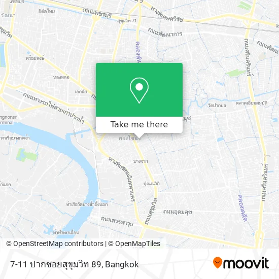 7-11 ปากซอยสุขุมวิท 89 map