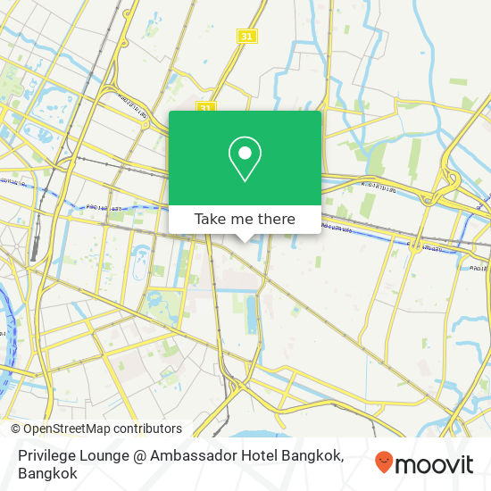Privilege Lounge @ Ambassador Hotel Bangkok map