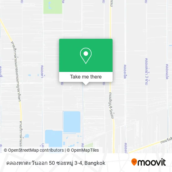 คลองหกตะวันออก 50 ซอยหมู่ 3-4 map