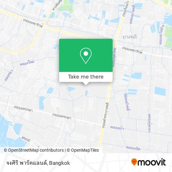 จงศิริ พาร์คแลนด์ map