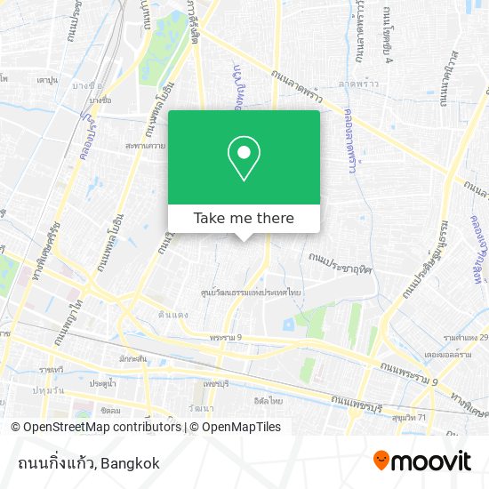 ถนนกิ่งแก้ว map
