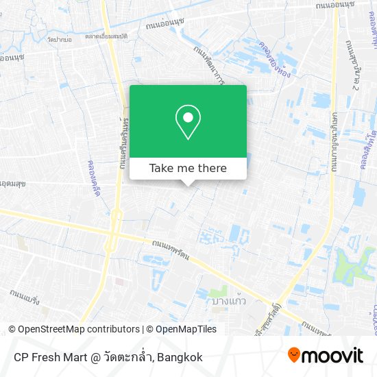 ่CP Fresh Mart @ วัดตะกล่ำ map