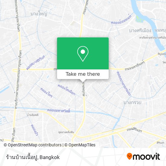 ร้านบ้านเนื้อปู map