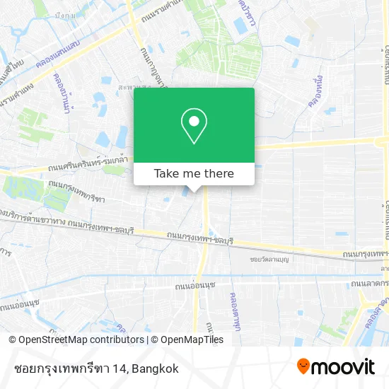 ซอยกรุงเทพกรีฑา 14 map