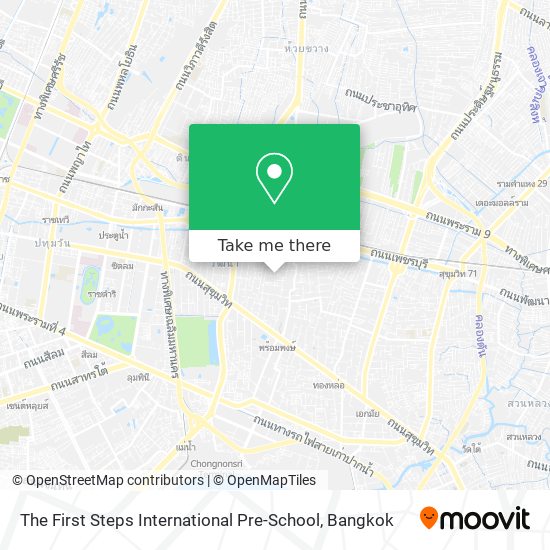 The First Steps International Pre-School map