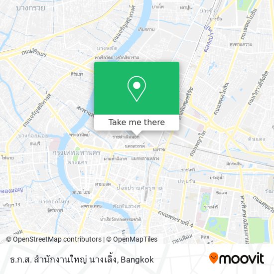 ธ.ก.ส. สำนักงานใหญ่ นางเลิ้ง map