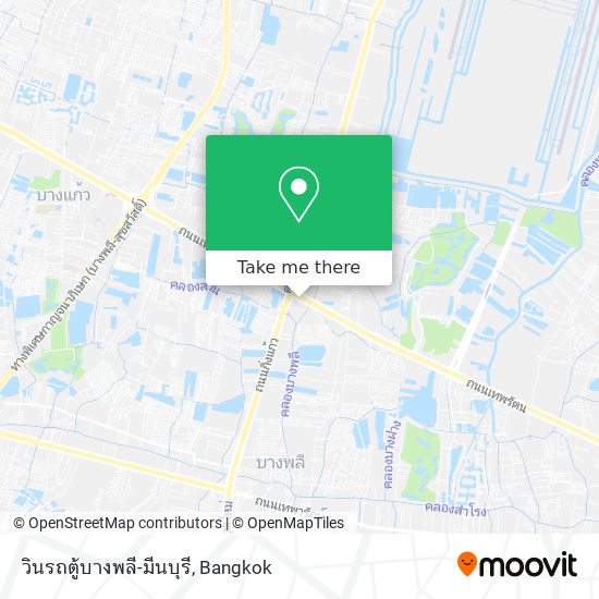 วินรถตู้บางพลี-มีนบุรี map