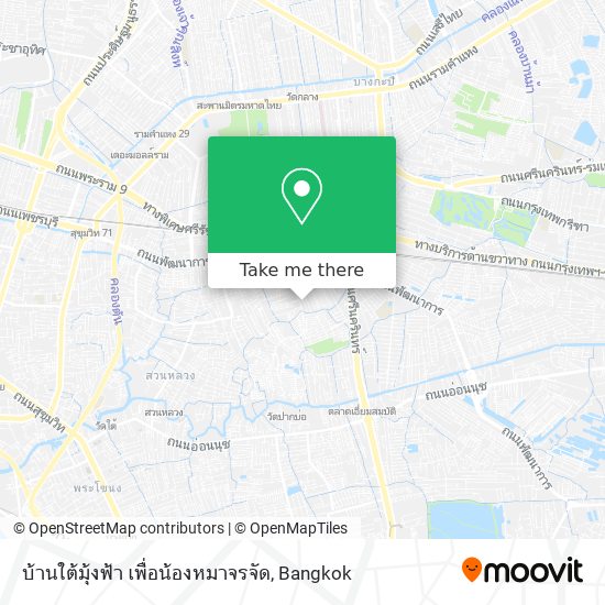 บ้านใต้มุ้งฟ้า เพื่อน้องหมาจรจัด map