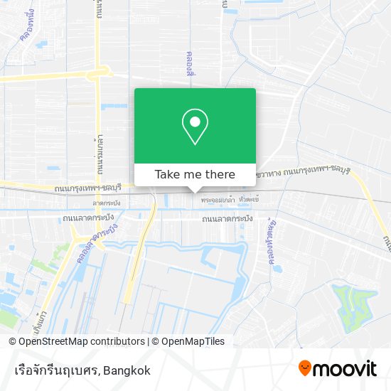 เรือจักรีนฤเบศร map