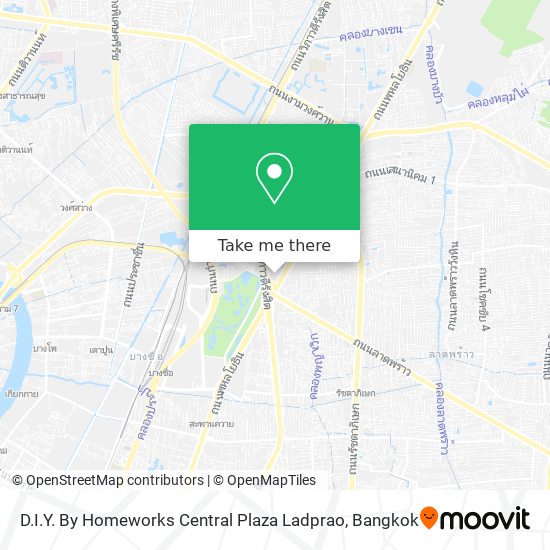 D.I.Y. By Homeworks Central Plaza Ladprao map