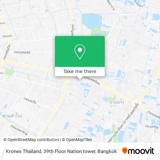 Krones Thailand, 39th Floor Nation tower map