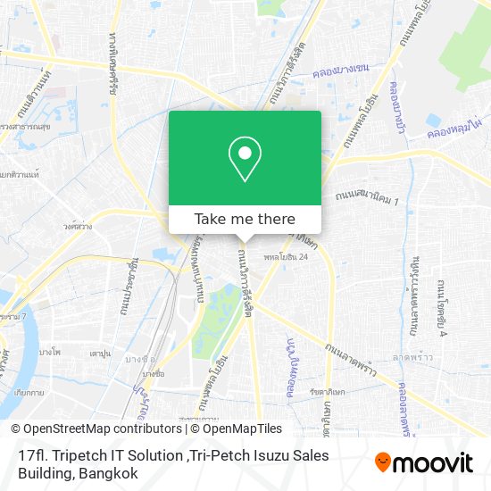 17fl. Tripetch IT Solution ,Tri-Petch Isuzu Sales Building map