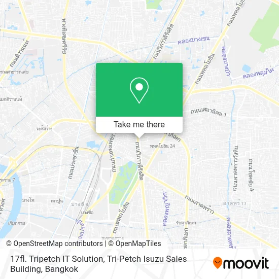 17fl. Tripetch IT Solution, Tri-Petch Isuzu Sales Building map
