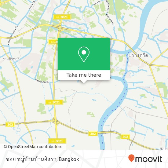 ซอย หมู่บ้านบ้านอิสรา map