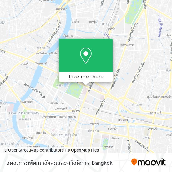 สคส. กรมพัฒนาสังคมและสวัสดิการ map