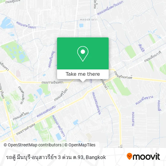 รถตู้ มีนบุรี-อนุสาวรีย์ฯ 3 ด่วน ต.93 map
