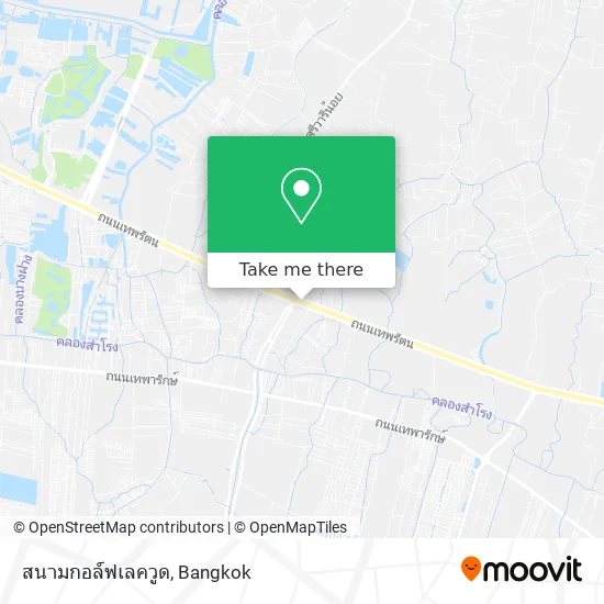 สนามกอล์ฟเลควูด map