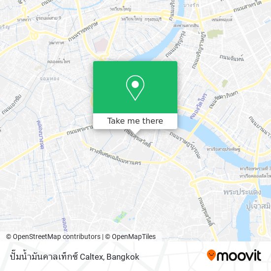 ปั๊มน้ำมันคาลเท็กซ์ Caltex map