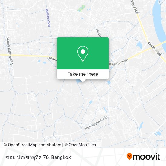 ซอย ประชาอุทิศ 76 map