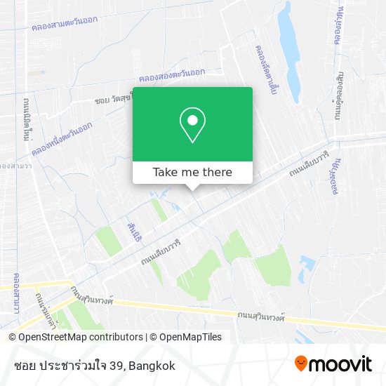 ซอย ประชาร่วมใจ 39 map