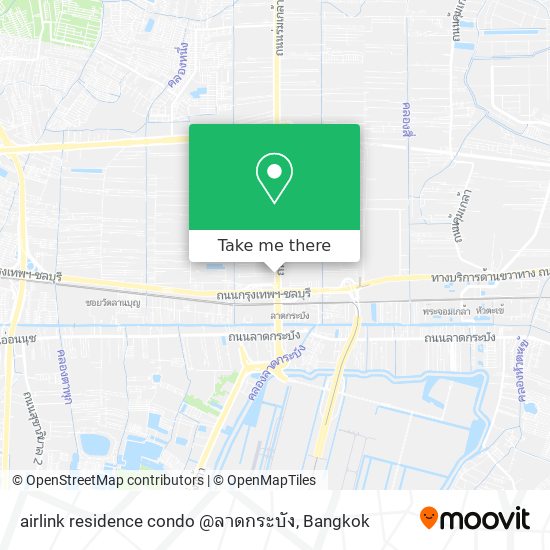 airlink residence condo @ลาดกระบัง map