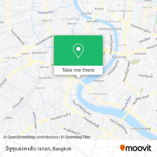 อีซูซุแสงหงส์บางกอก map