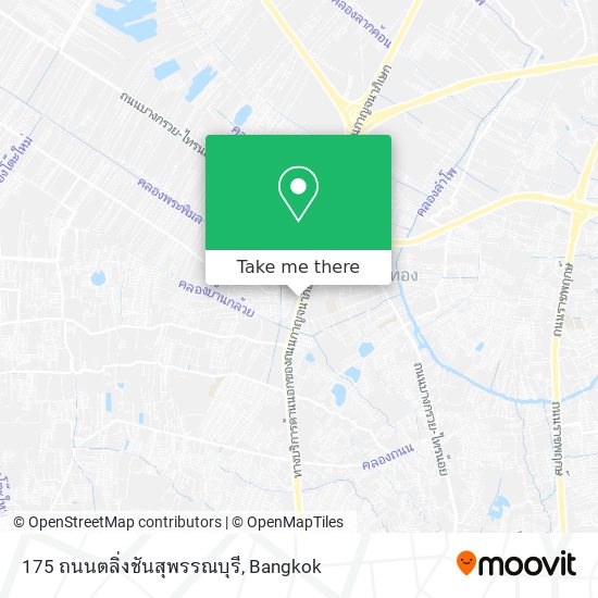 175 ถนนตลิ่งชันสุพรรณบุรี map