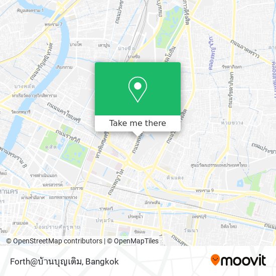 Forth@บ้านบุญเติม map