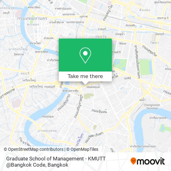 Graduate School of Management - KMUTT @Bangkok Code map