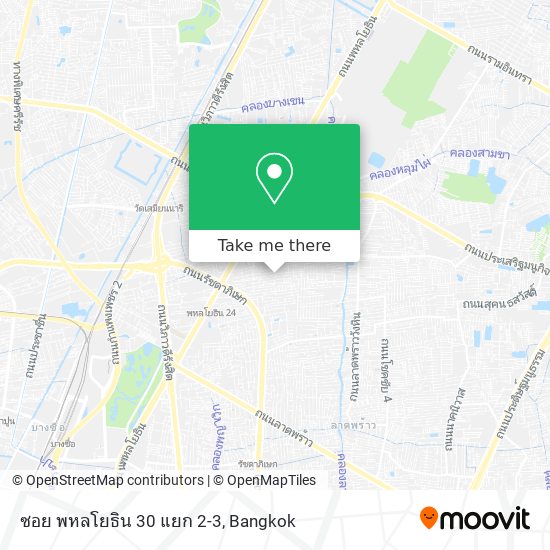 ซอย พหลโยธิน 30 แยก 2-3 map